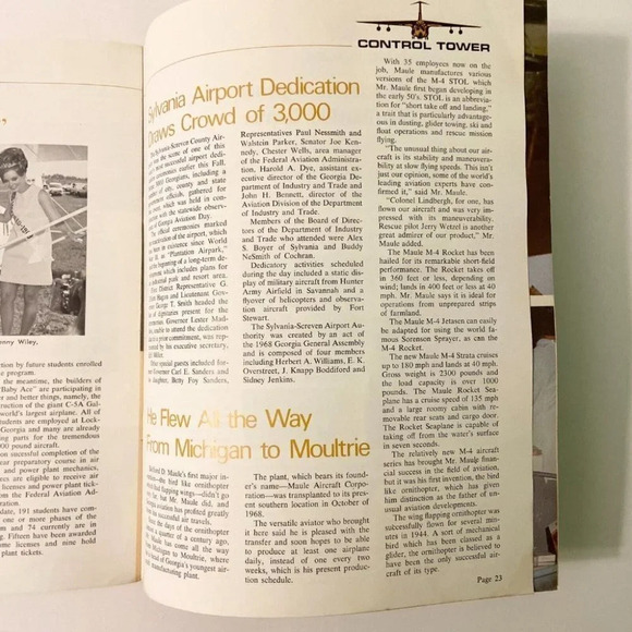 Vintage 70s Georgia Department of Industry and Trade Progress Brochure Booklet - Picture 11 of 12